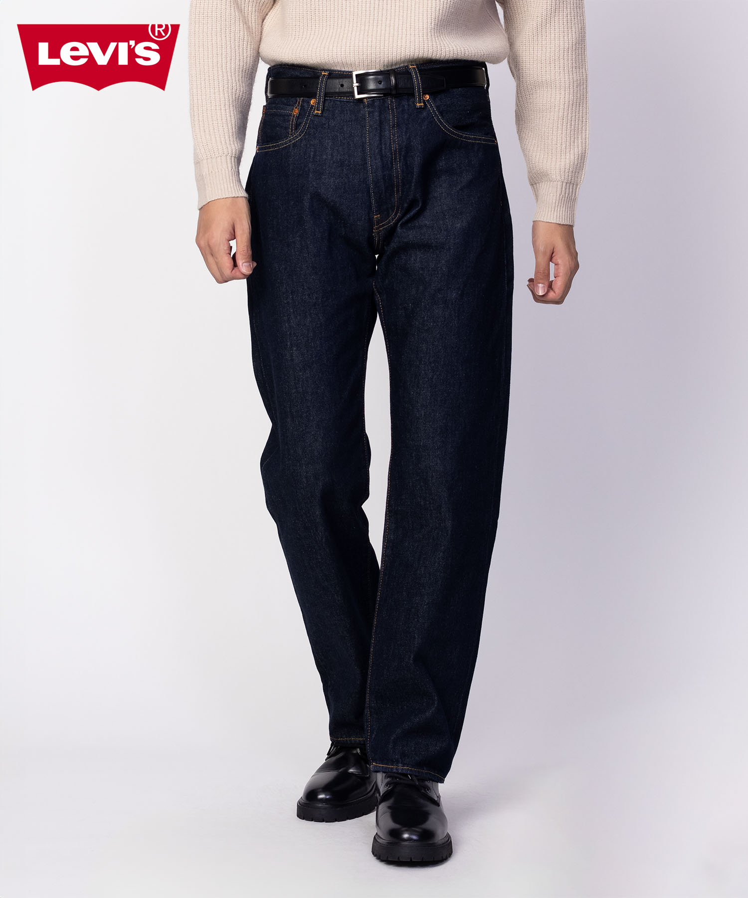 LEVI'S 96's 555 リラックスストレート 濃紺 リンスカラー w36 LEVI'S 96's 555 リラックスストレート 濃紺 リンスカラー w36