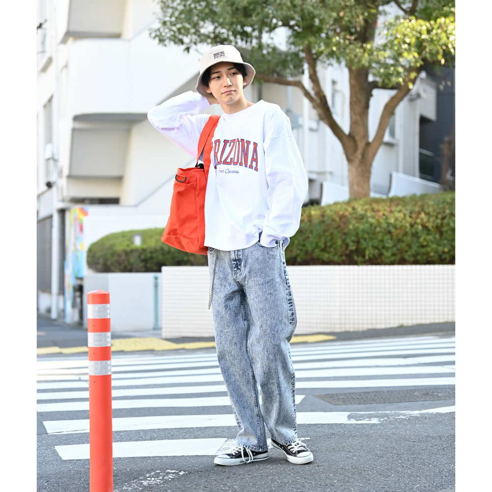 URBAN COLLECTION ワイドパンツ メンズ ポケット バギーパンツ