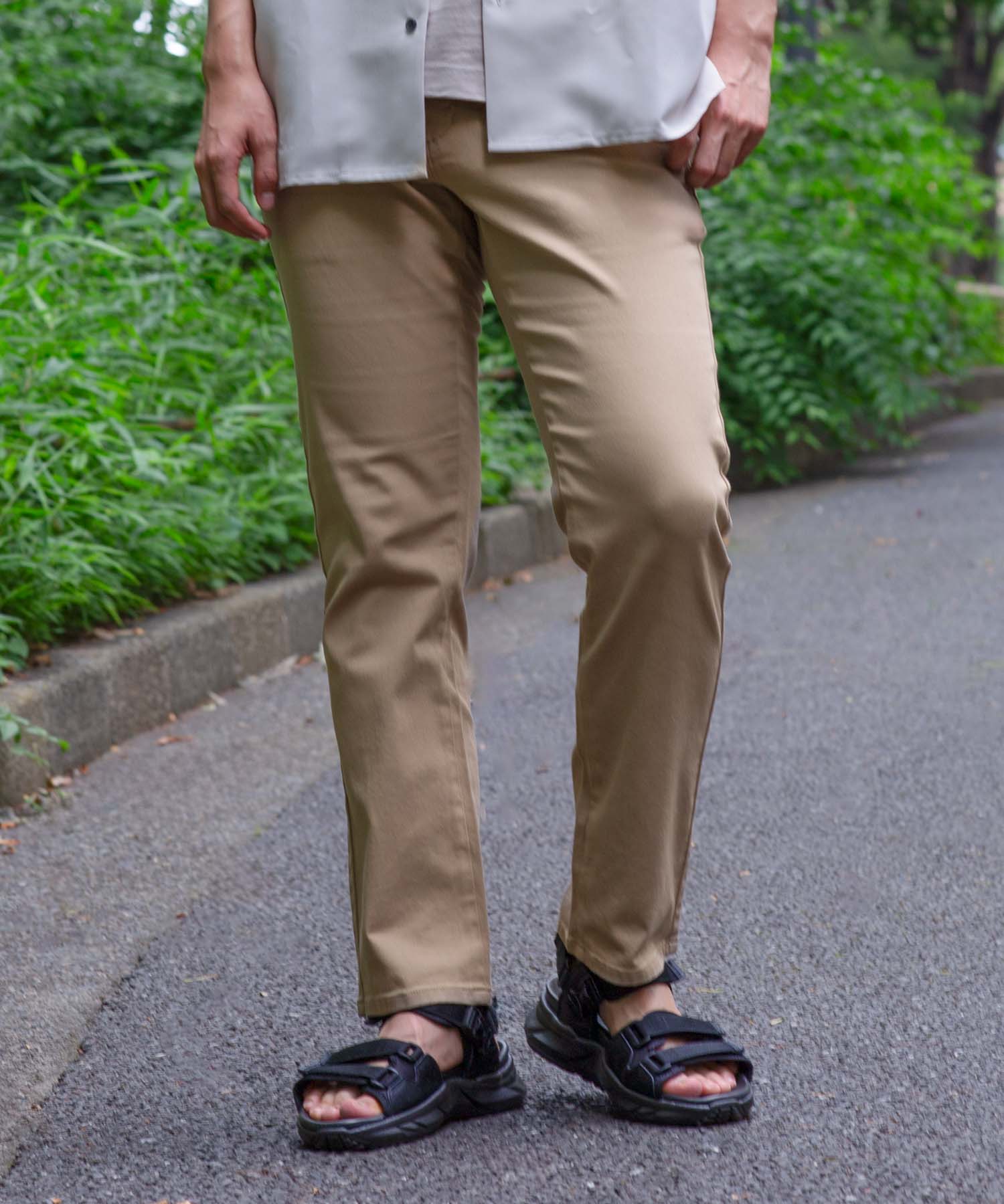 EDWIN エドウィン チノパン ZED JEANS メンズ ストレッチ ポケット ロングパンツ ボ...
