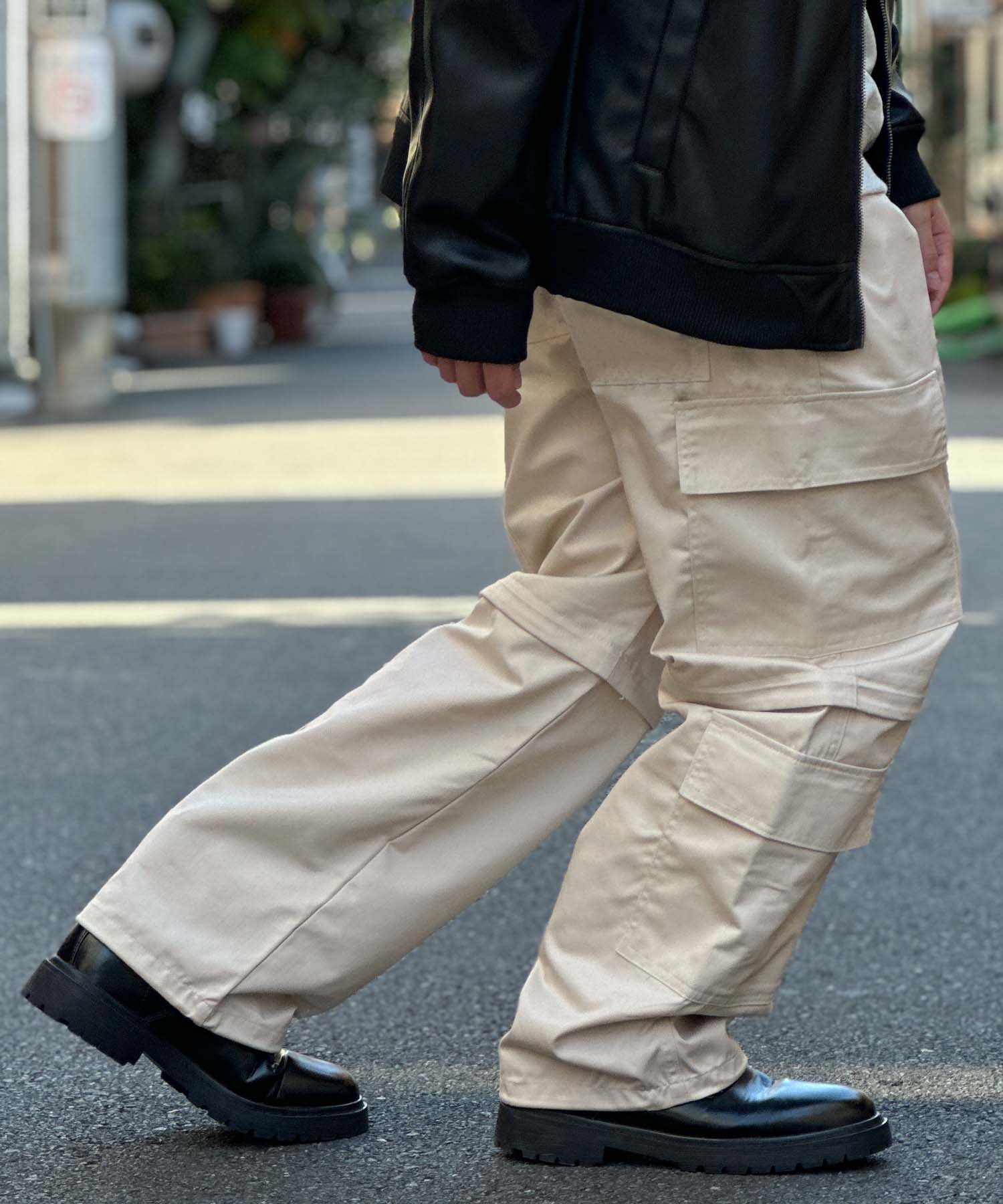 NOBLE PRODUCT（ノーブルプロダクト） カーゴパンツ メンズ 2WAY