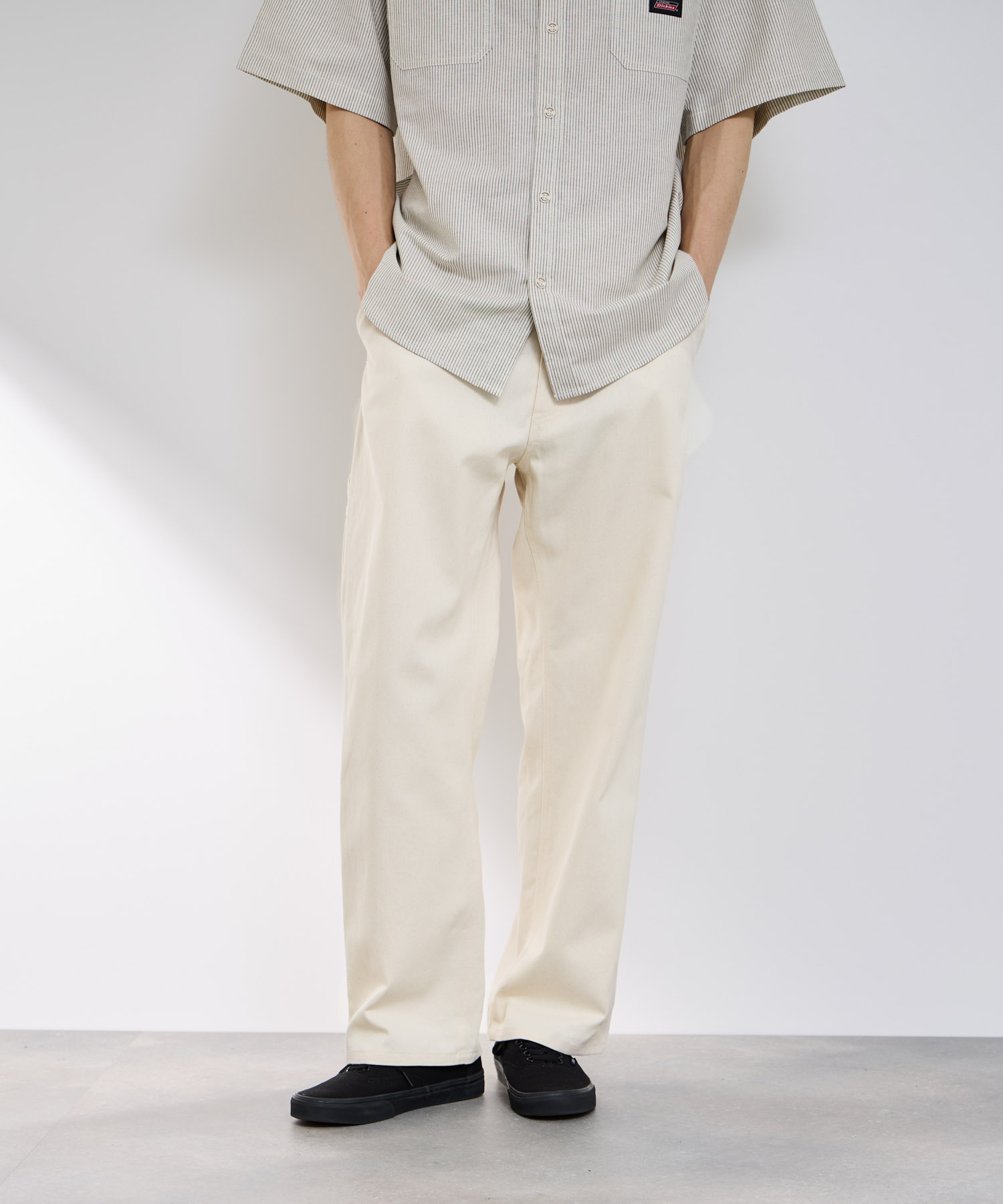 ジェニー様　パンツ　ecru サイズm GENUINE Dickies ジェニュインディッキーズ ペインターパンツ メンズ