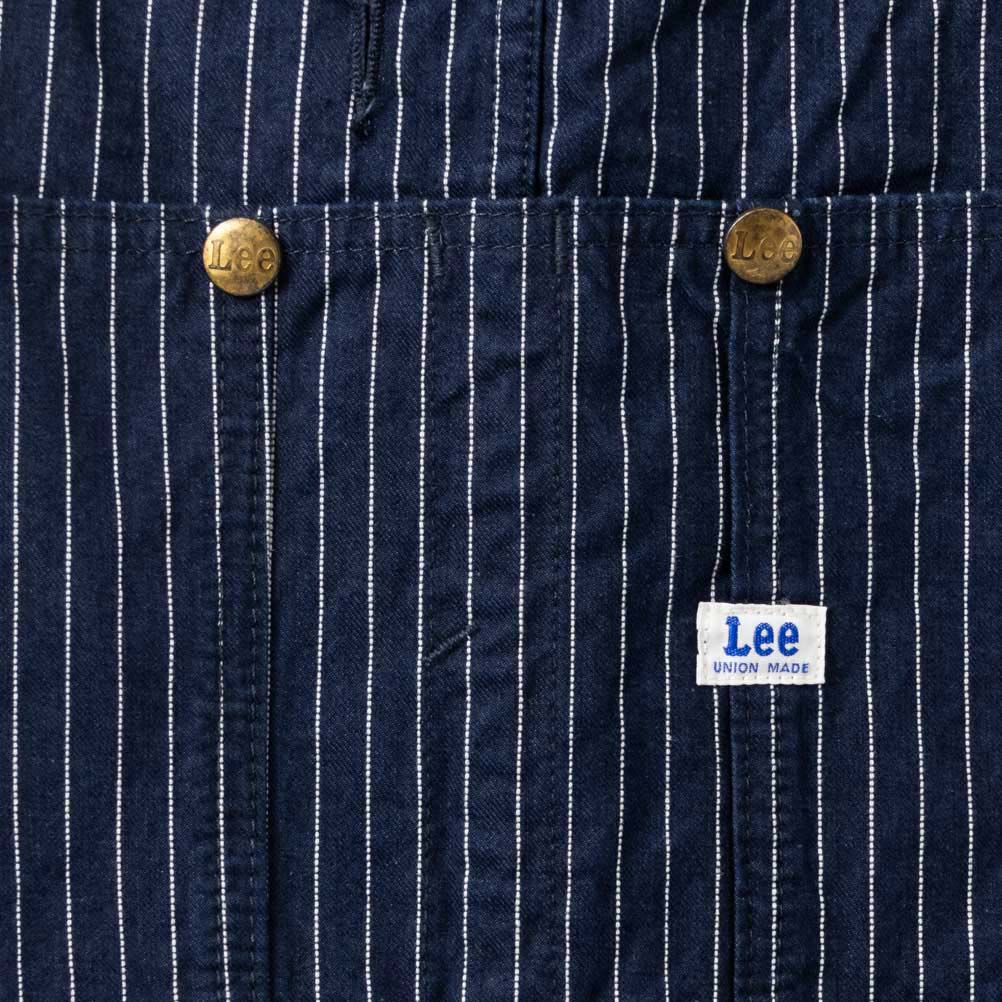 Lee リー オーバーオール 綿100% メンズ デニム ポケット 