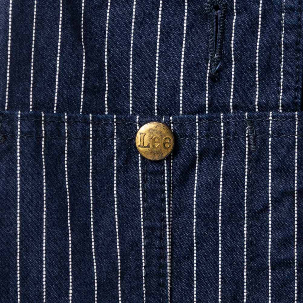 Lee（リー） オーバーオール 綿100% メンズ デニム ポケット