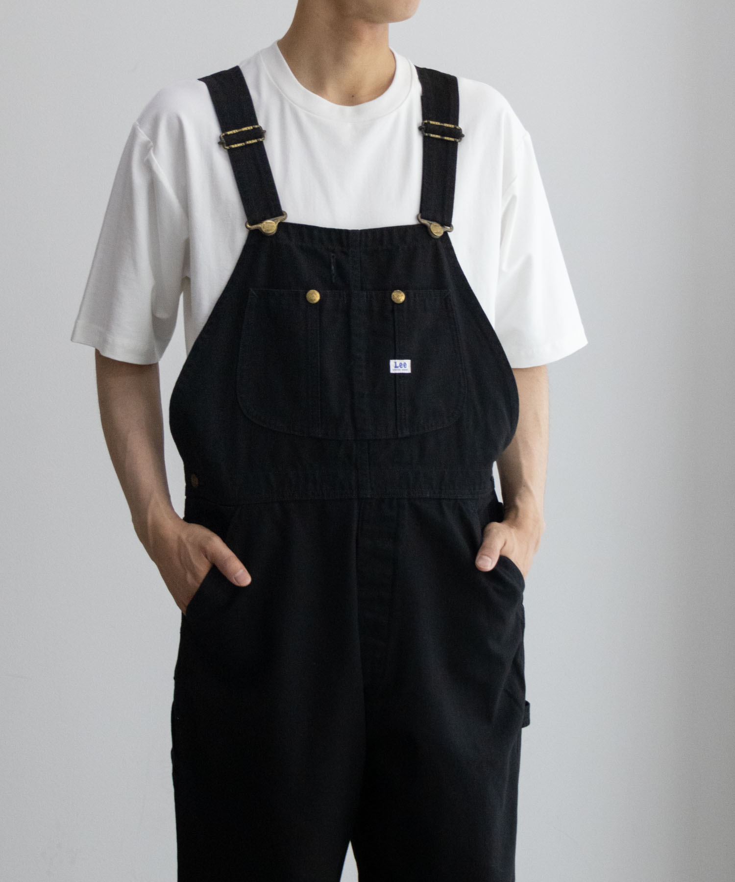 Lee リー オーバーオール メンズ 綿100% コットン ハンマー