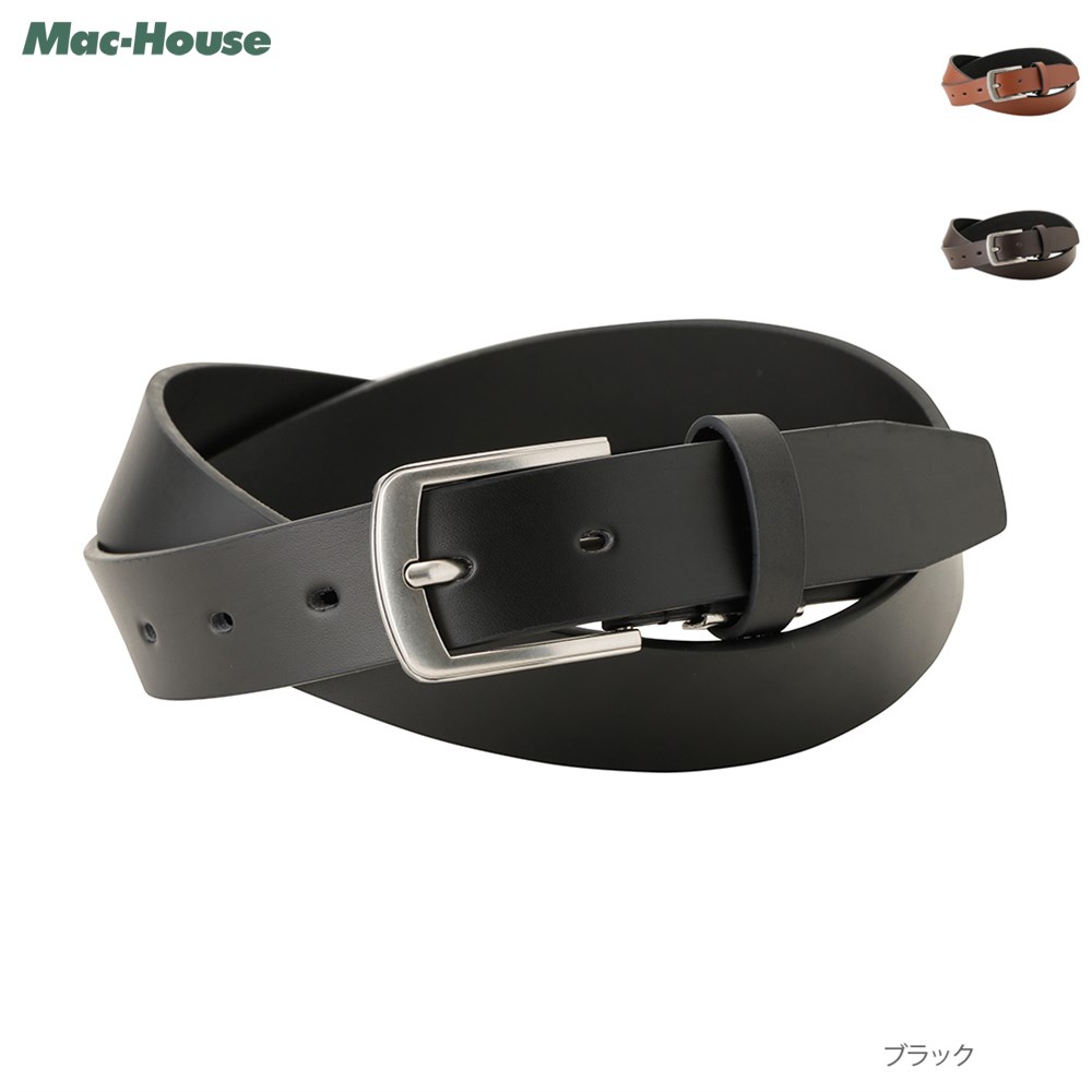 ベルト 本革 メンズ 幅3cm 牛革 床革 レザー サイズ調整 バックル