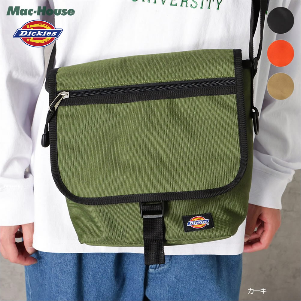 Dickies ディッキーズ ショルダーバッグ 斜め掛け 外ポケット 内 Dickies ディッキーズ ショルダーバッグ 斜め掛け 外ポケット 内