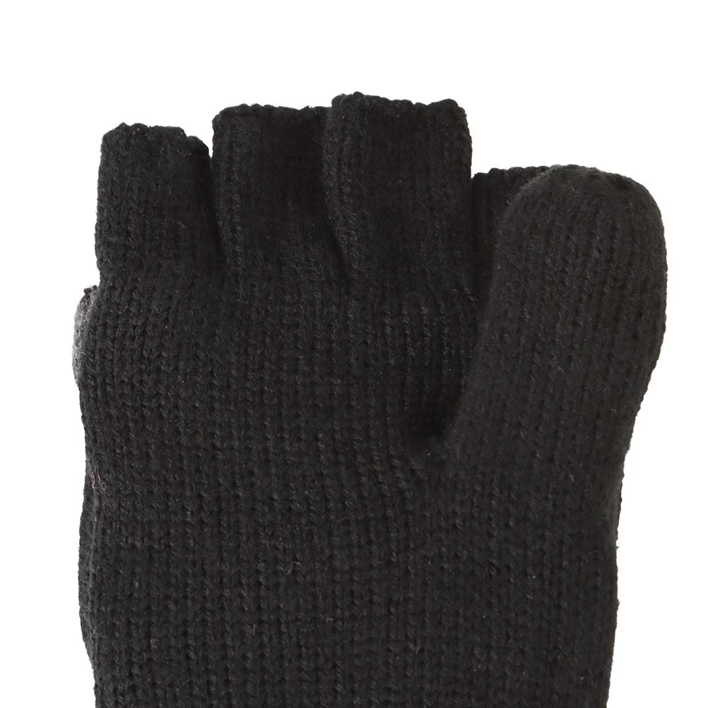 NAVY 手袋 ミトン メンズ 裏フリース 指なし 指出し 2WAY スマホ対応