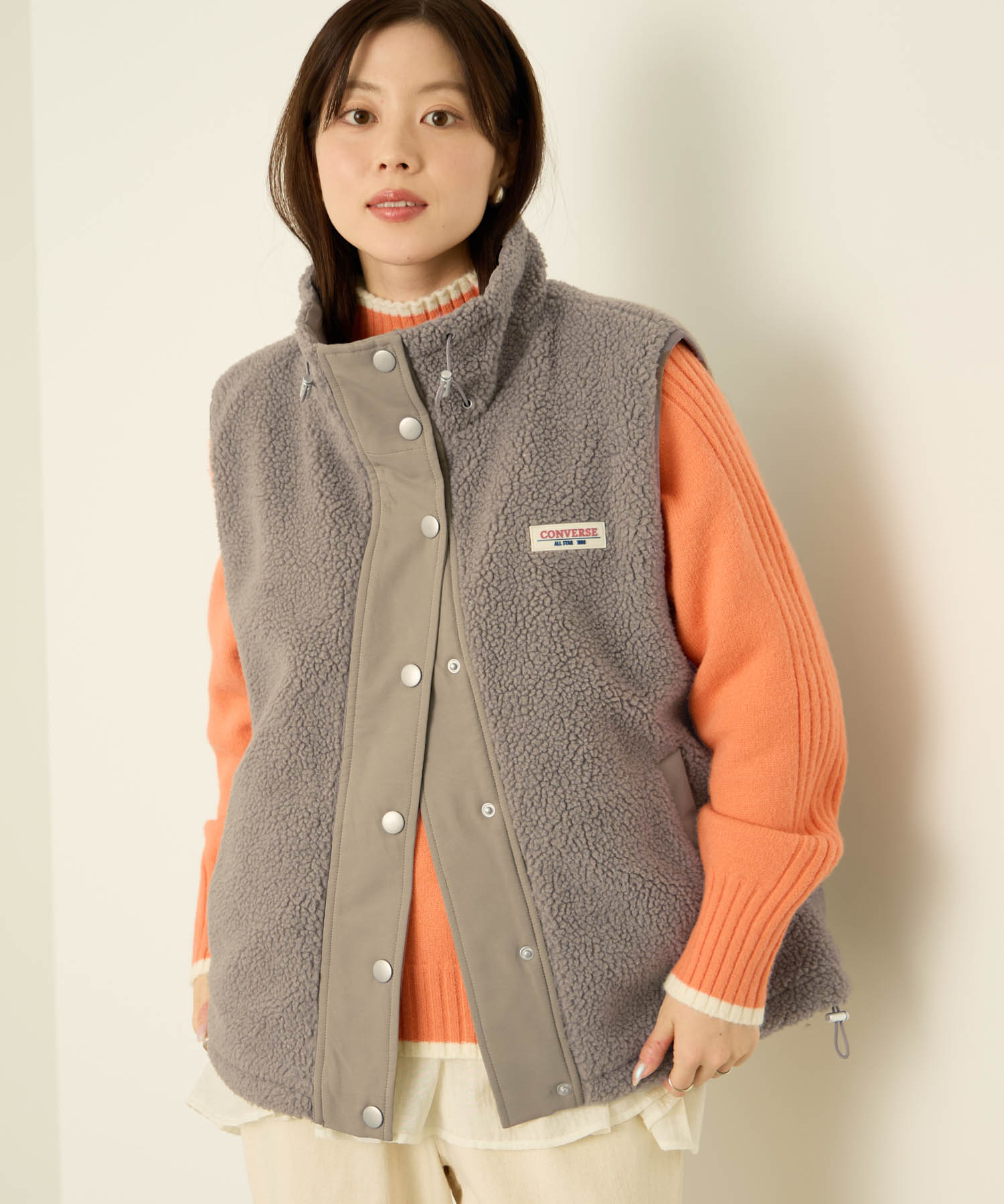 CONVERSE（コンバース） ボアベスト レディース もこもこ あったか