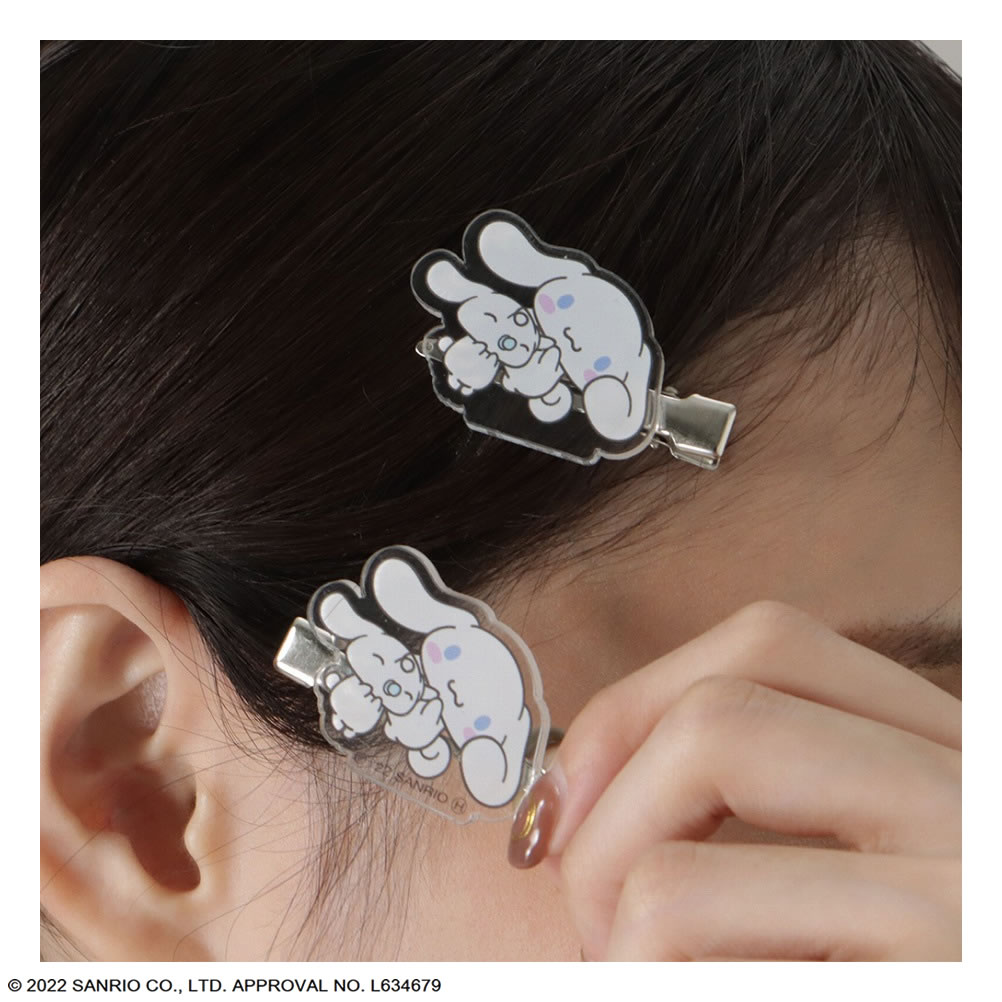 sanrio サンリオキャラクターズ シナモロール パーカー クリップ