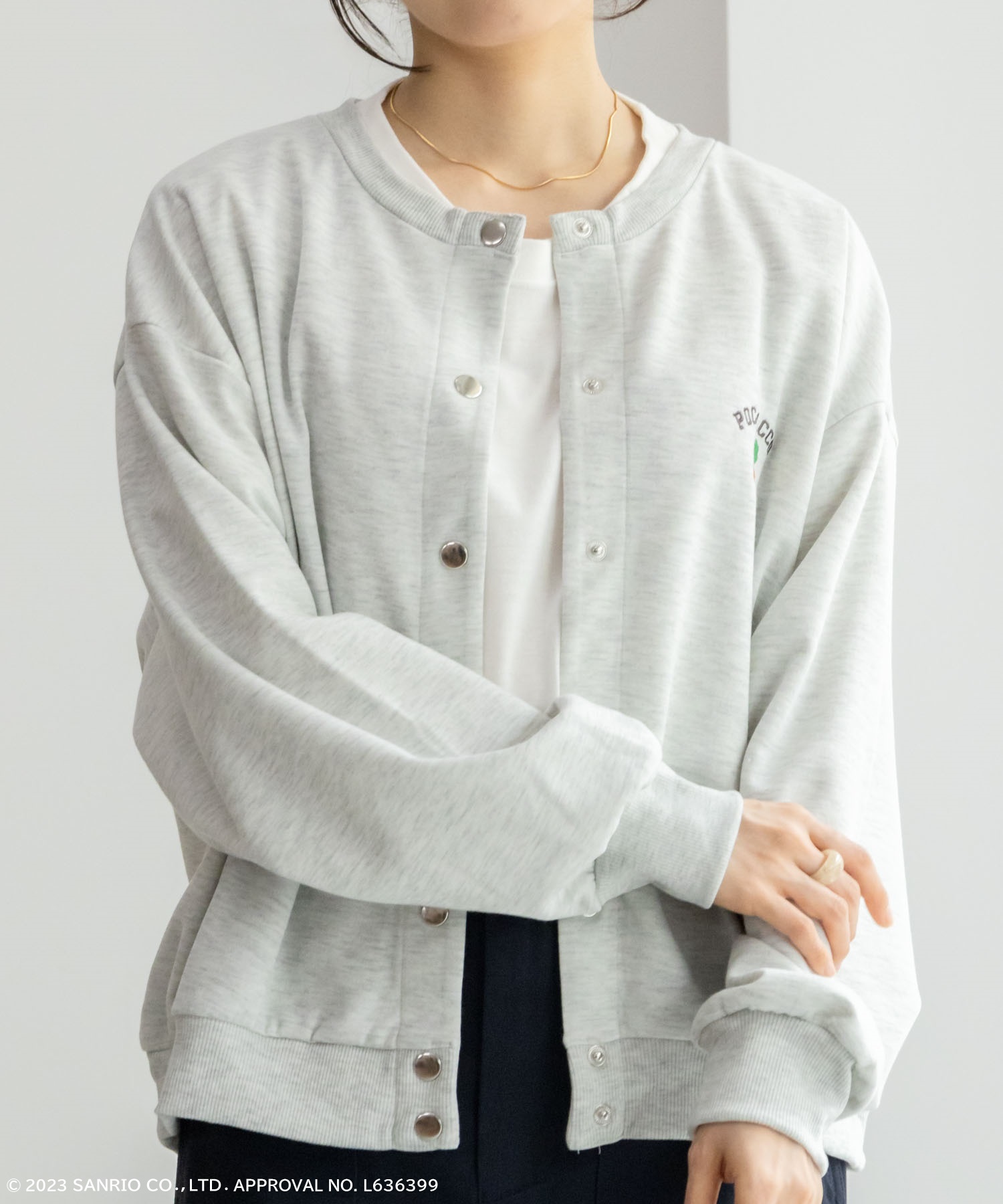 sanrio サンリオキャラクターズ ポチャッコ カーディガン