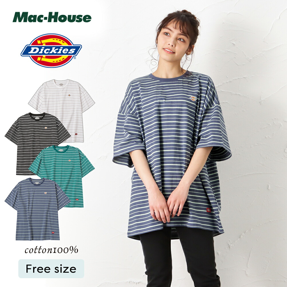 Dickies ディッキーズ 半袖Tシャツ レディース 綿100% チュニック