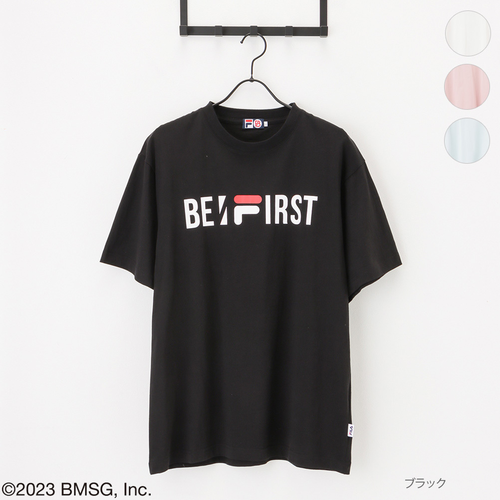 FILA×BE:FIRST フィラ ビーファースト Tシャツ 綿100% レディース