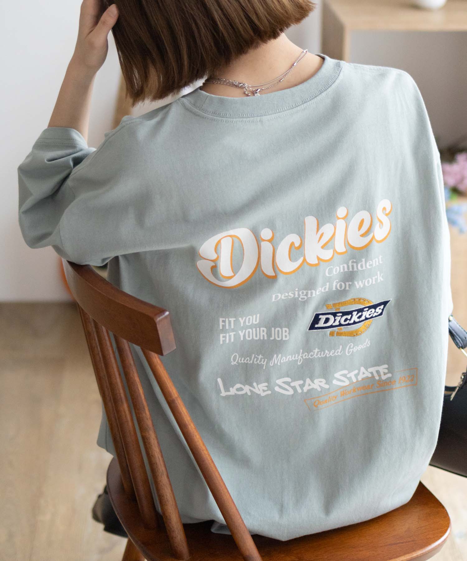Dickies ディッキーズ Tシャツ レディース 半袖 綿100％ コットン チュニック トップス...