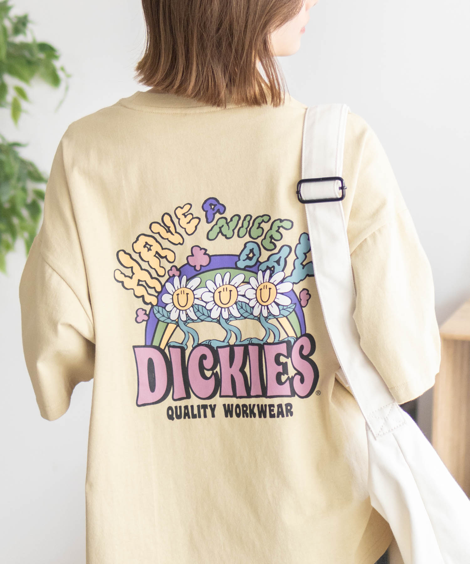 Dickies　ディッキーズ　Tシャツ　半袖　ロゴ　レディース ディッキーズ(Dickies) レディースTシャツ・カットソー | 通販