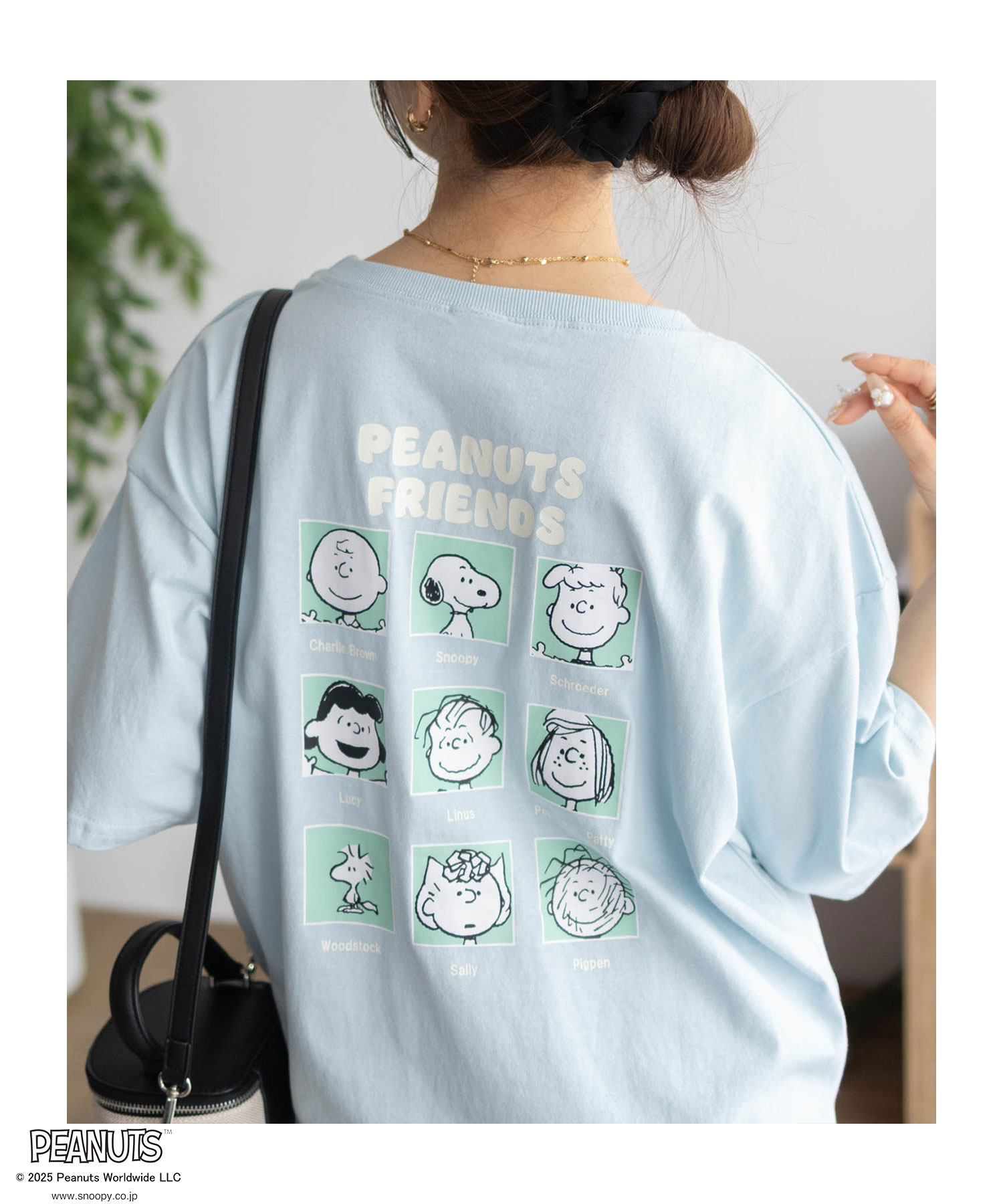 PEANUTS PEANUTS SNOOPY ピーナッツ スヌーピー Tシャツ レディース