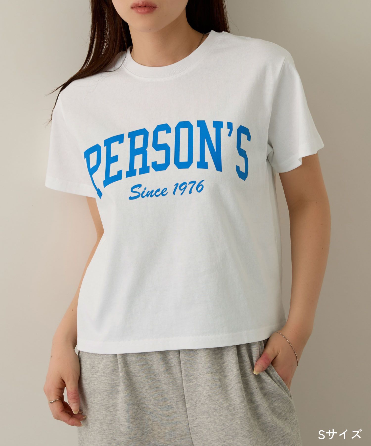 PERSON'S（パーソンズ） Tシャツ レディース メンズ 半袖 綿100