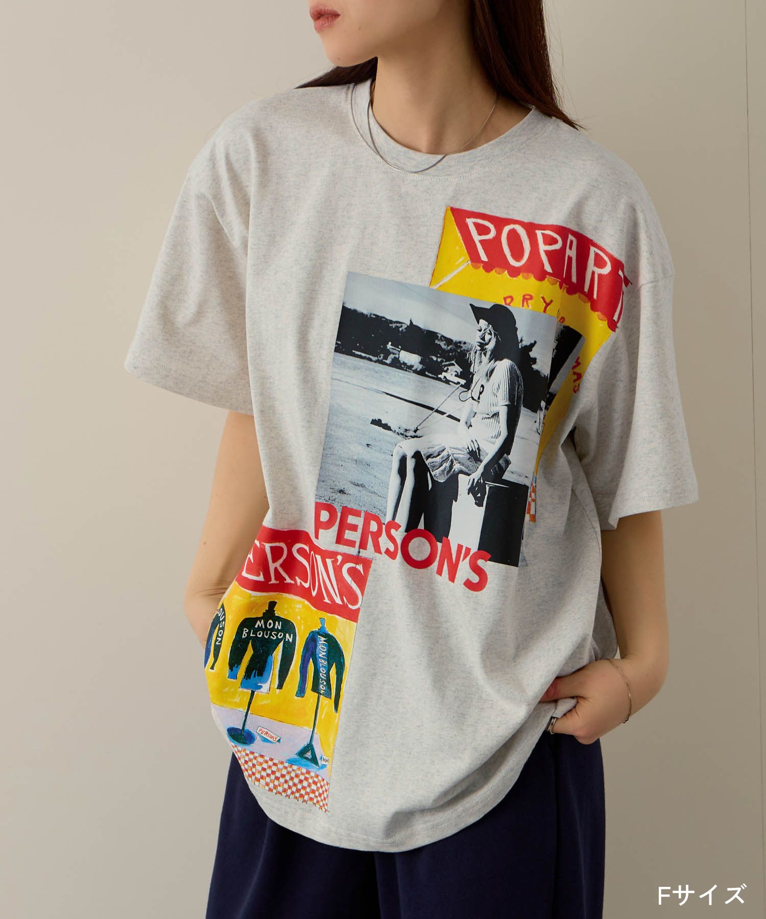 PERSON'S（パーソンズ） Tシャツ レディース メンズ 半袖 綿100