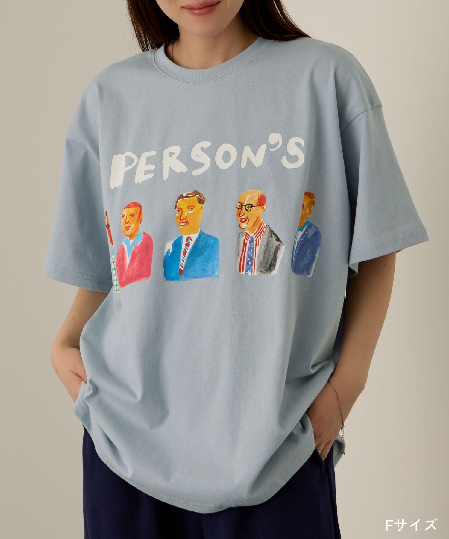 PERSON'S（パーソンズ） Tシャツ レディース メンズ 半袖 綿100