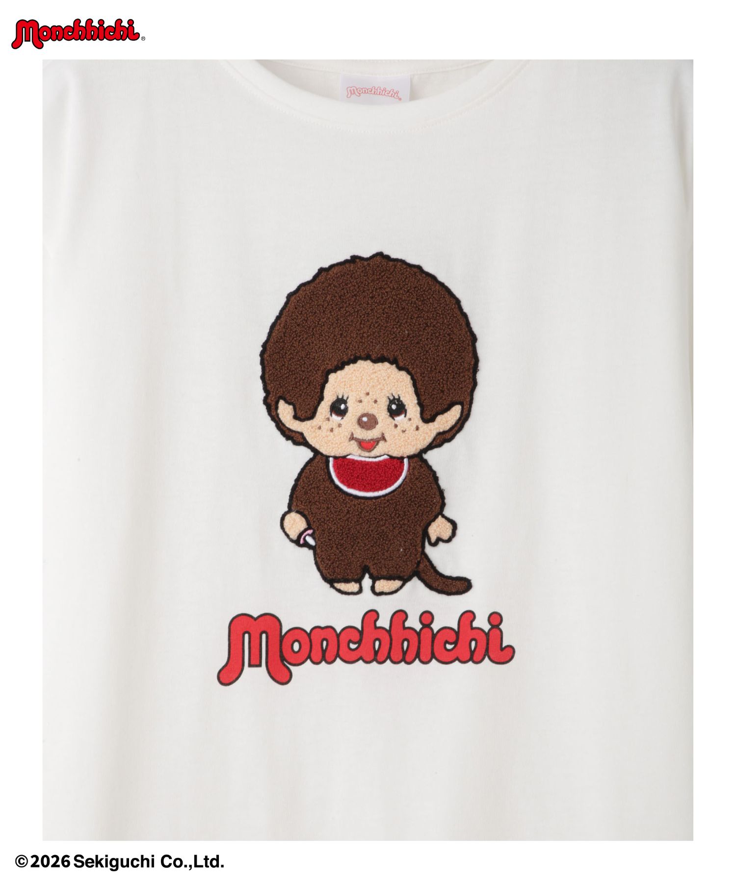 モンチッチ Tシャツ レディース 半袖 キーホルダー付き アクキー