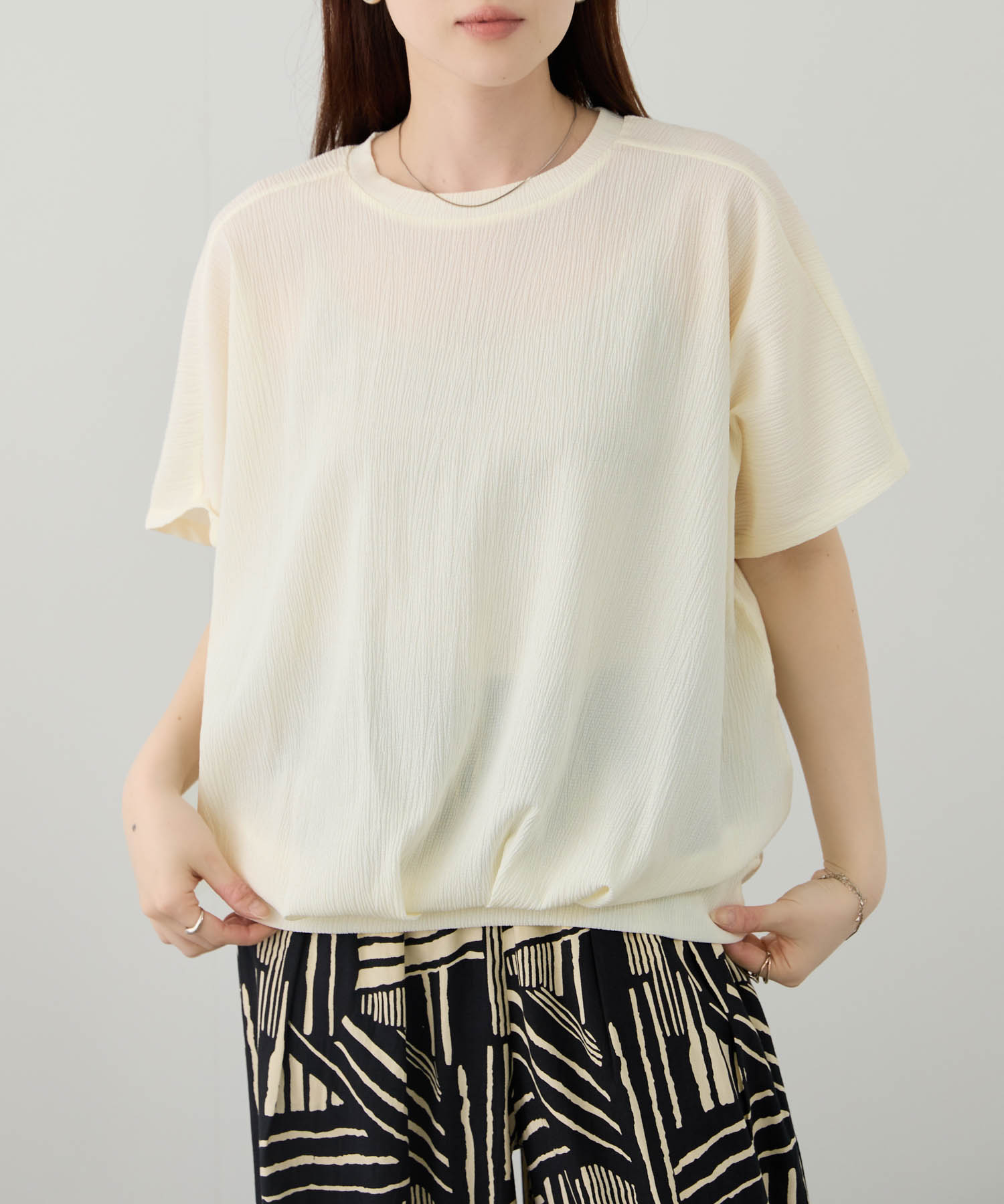 NAVY Tシャツ レディース 半袖 UVカット ストレッチ ドライ ドルマン