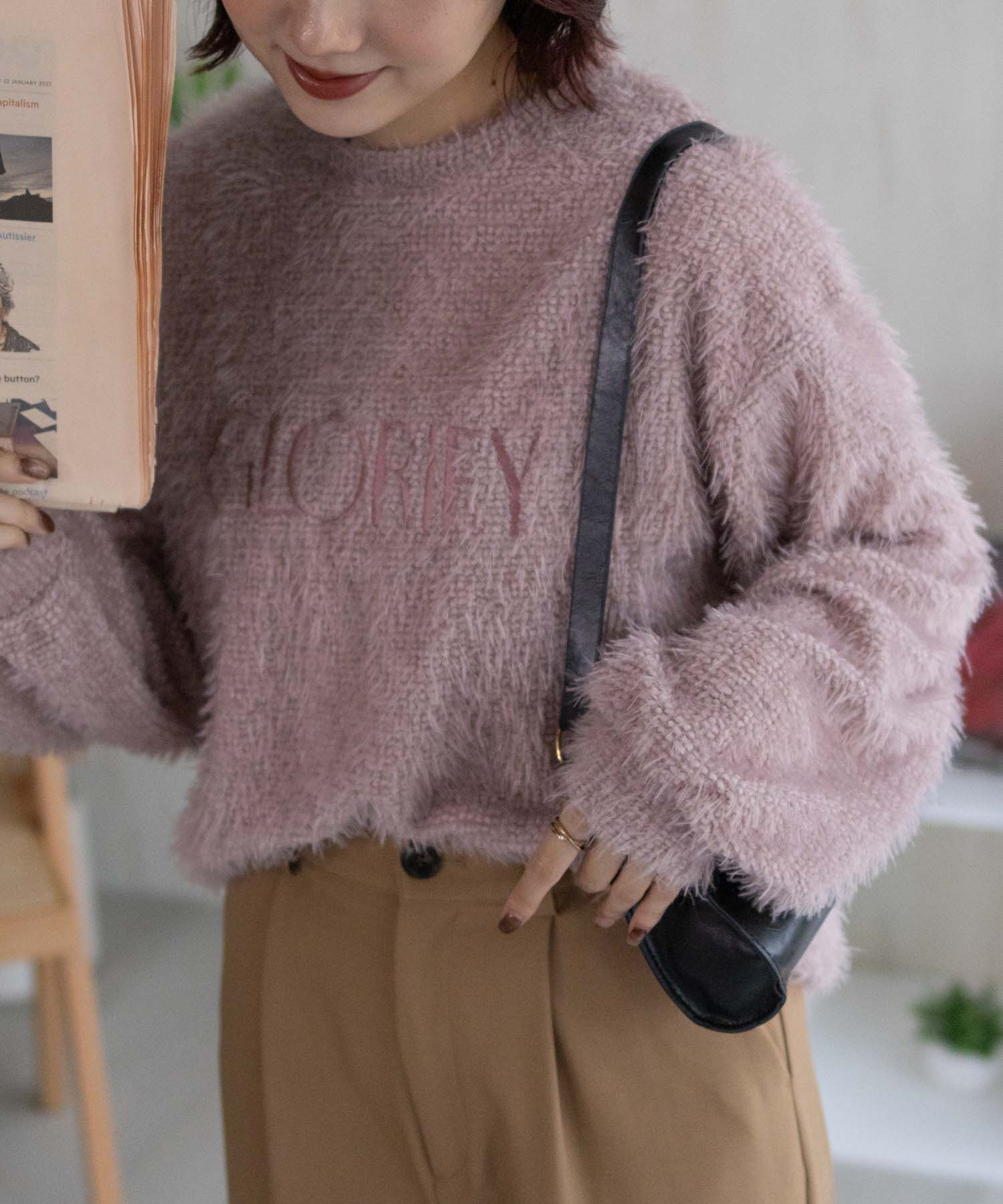 Howdy Marie ハウディーマリー ニット セーター レディース シャギー