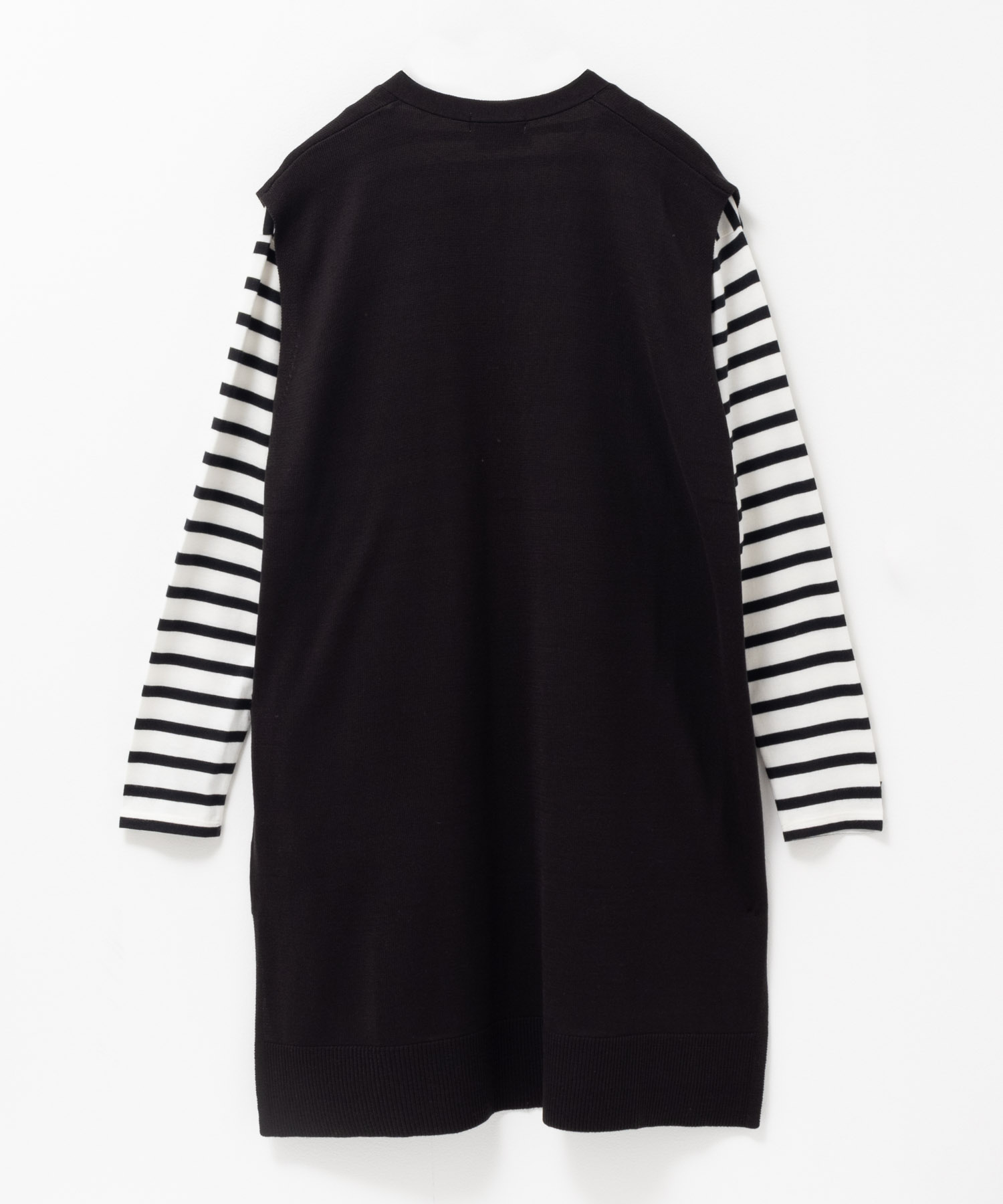 NAVY（ファッション） ベスト ジレ 長袖Tシャツ アンサンブル