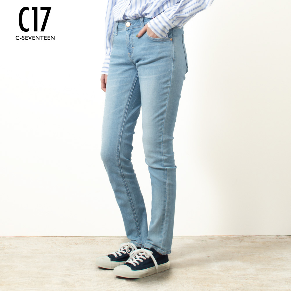 デニム・ジーパン   SS24 JEANS (DW0DW1761230 1CE) C17 シーセブンティーン デニムパンツ ジーンズ レディース