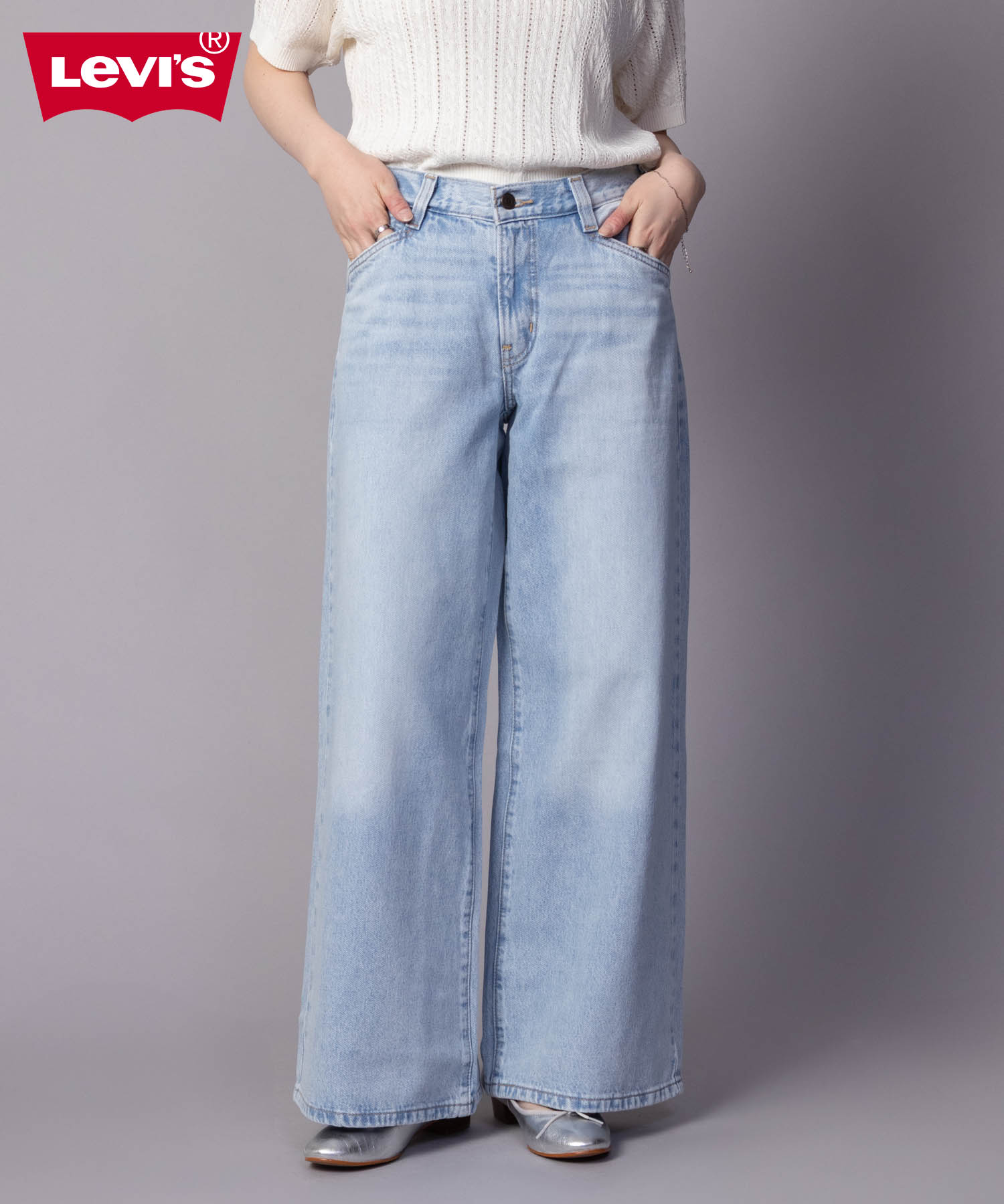 RE/DONE Levi's ハイウエストデニムパンツ RE/DONE x Levi's | The 90s Jean in Indigo