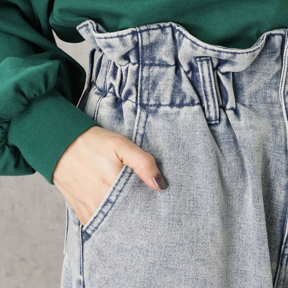 NAVY（ファッション） デニムパンツ レディース ウエストゴム