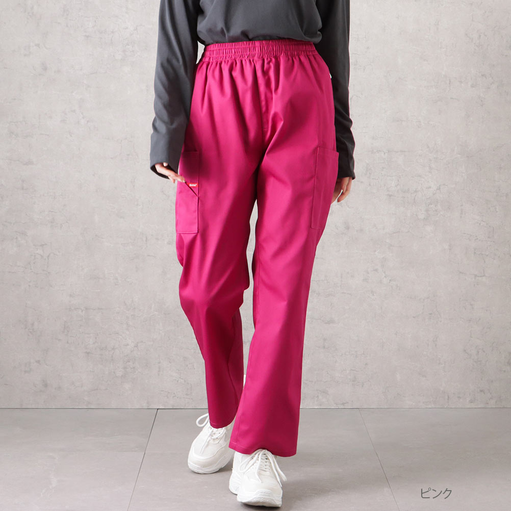 Dickies ディッキーズ ワイドパンツ レディース ウエストゴム 紐