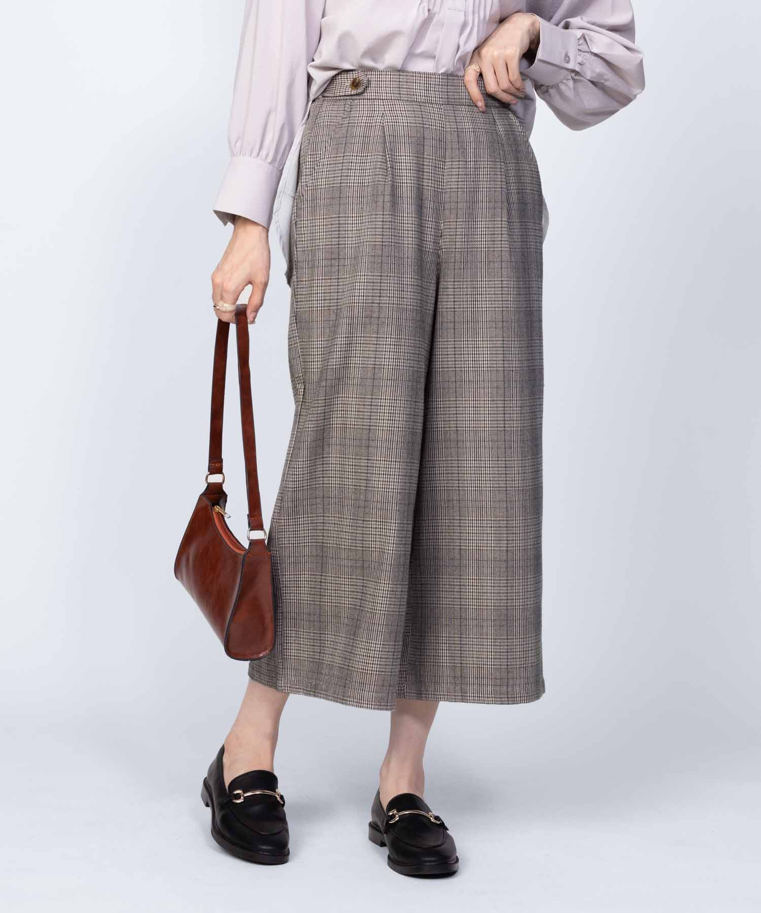 Howdy Marie ハウディーマリー クロップドパンツ レディース ワイド