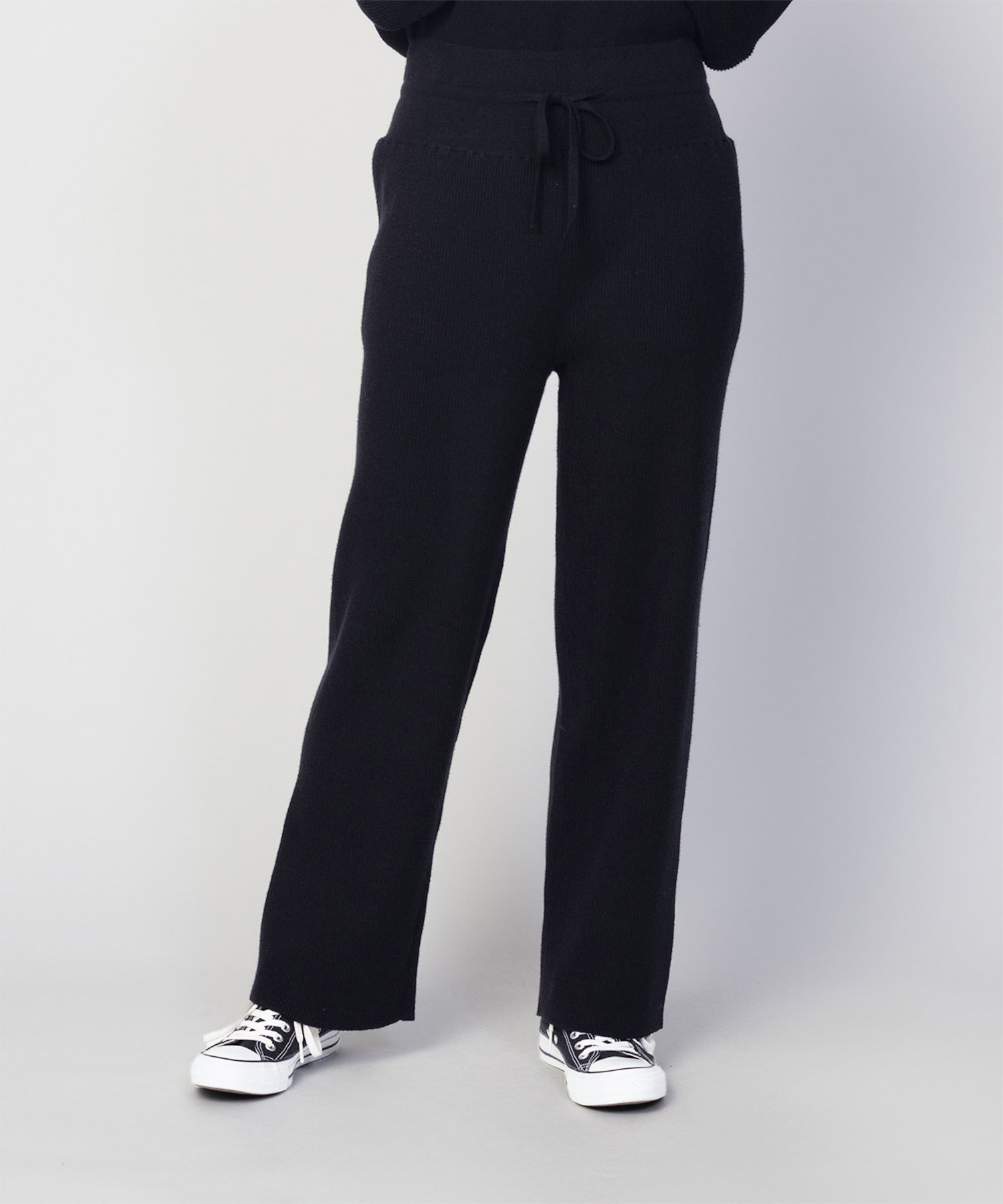 HusHusH（ハッシュアッシュ） ニットパンツ レディース ハイウエスト