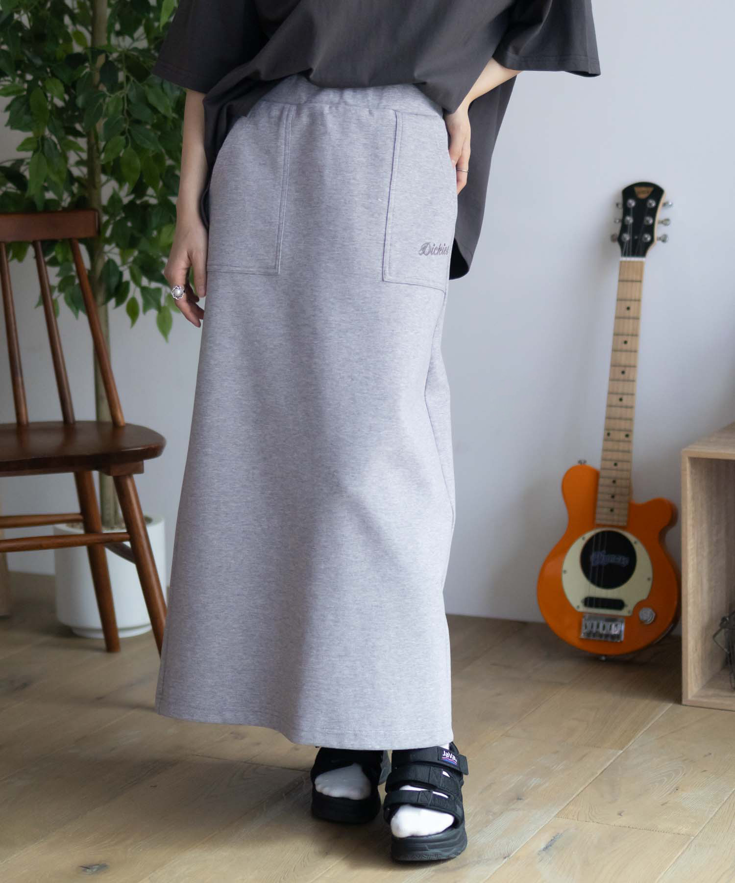 Dickies（ディッキーズ） ロングスカート レディース ポンチ素材