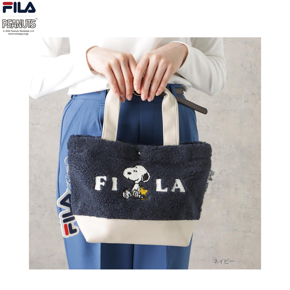 FILA×PEANUTS フィラ×ピーナッツ SNOOPY スヌーピー トート