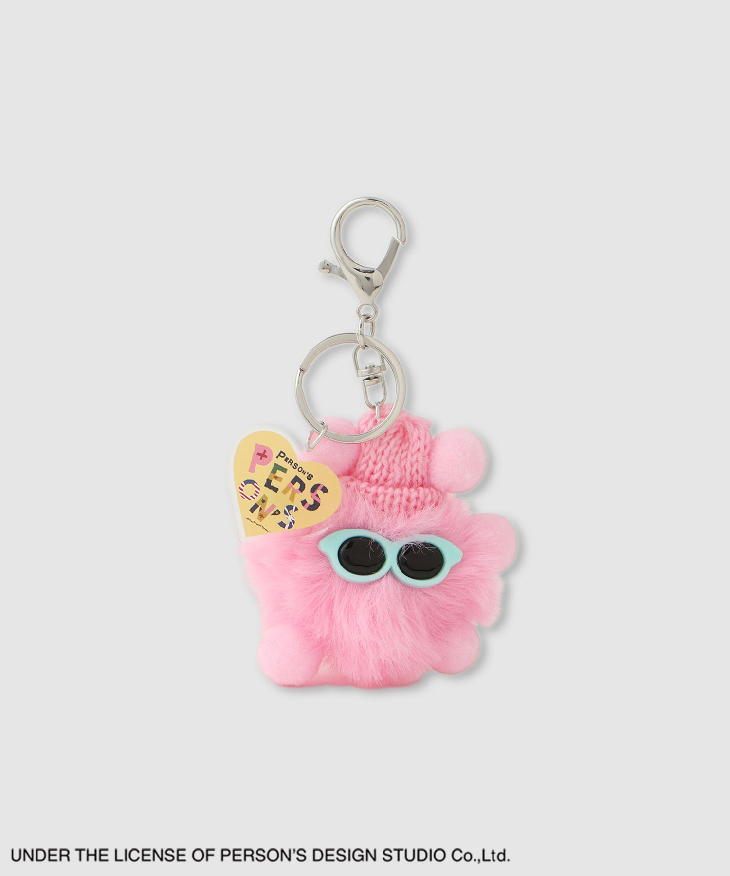PERSON'S（パーソンズ） キーホルダー ぬいぐるみ ふわふわ ファー