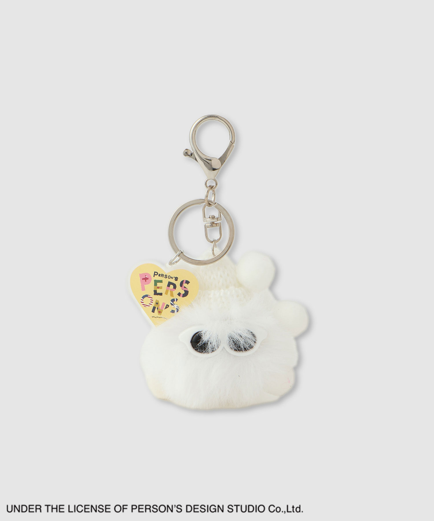 PERSON'S（パーソンズ） キーホルダー ぬいぐるみ ふわふわ ファー