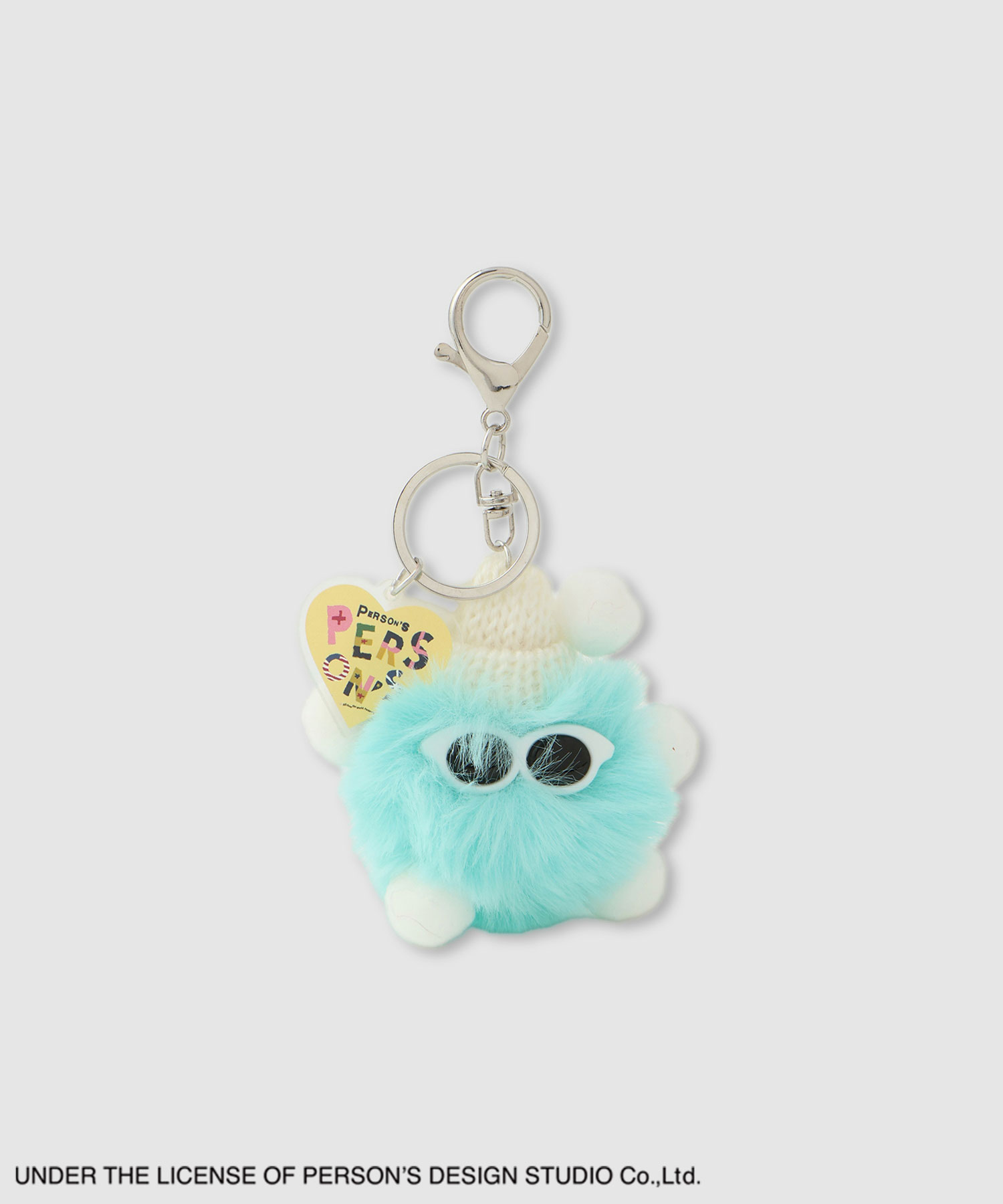 PERSON'S（パーソンズ） キーホルダー ぬいぐるみ ふわふわ ファー