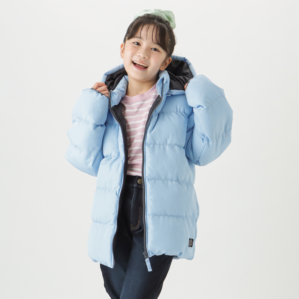 NAVY（ファッション） 中綿ジャケット キッズ 撥水 カラバリ豊富