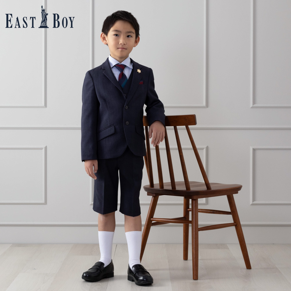 EASTBOY スーツ 5点セット セットアイテム スリーピーススーツ キッズ 男の子 ジャケット ...