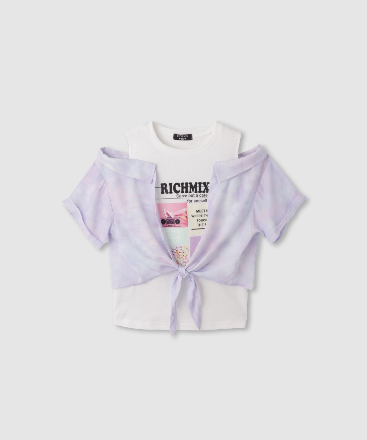RICH MIX（リッチミックス） シャツ Tシャツ 子供服 女の子 キッズ 