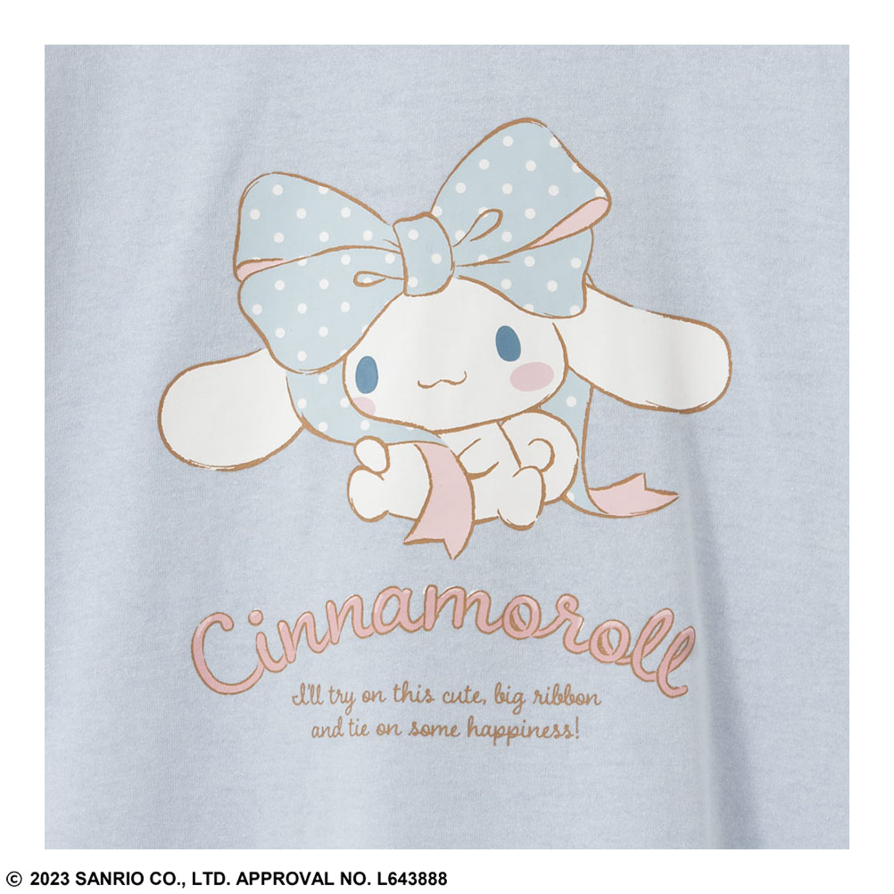 サンリオキャラクターズ シナモロール 長袖Tシャツ ロンT キッズ