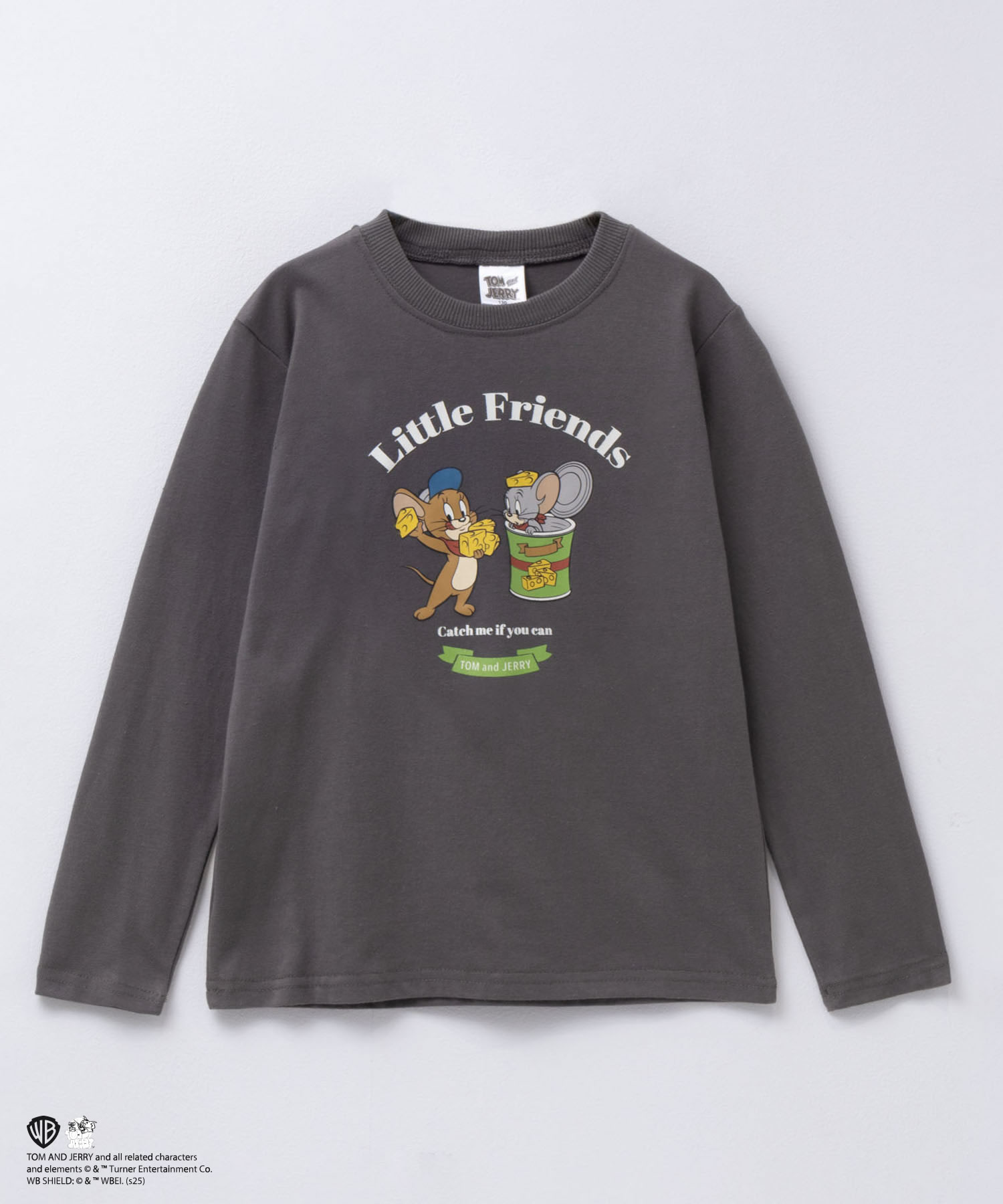 Tom and Jerry トムとジェリー Tシャツ 子供服 男の子 女の子 キッズ 長袖 ロンT ...