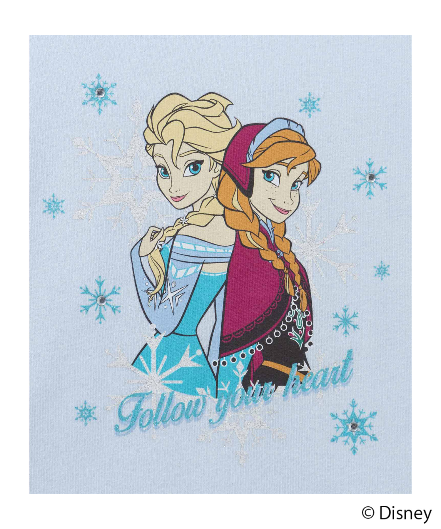 Disney（ディズニー） 『アナと雪の女王』 Tシャツ 子供服 女の子