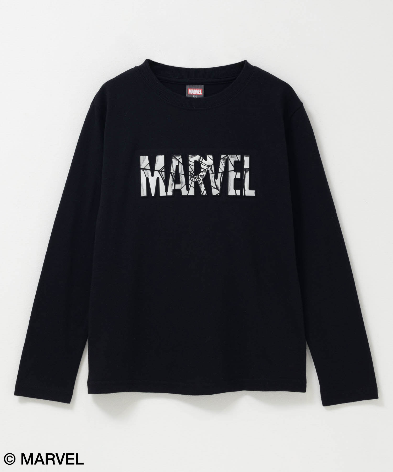 MARVEL（マーベル） Tシャツ 子供服 男の子 キッズ 長袖 ロンT クルー