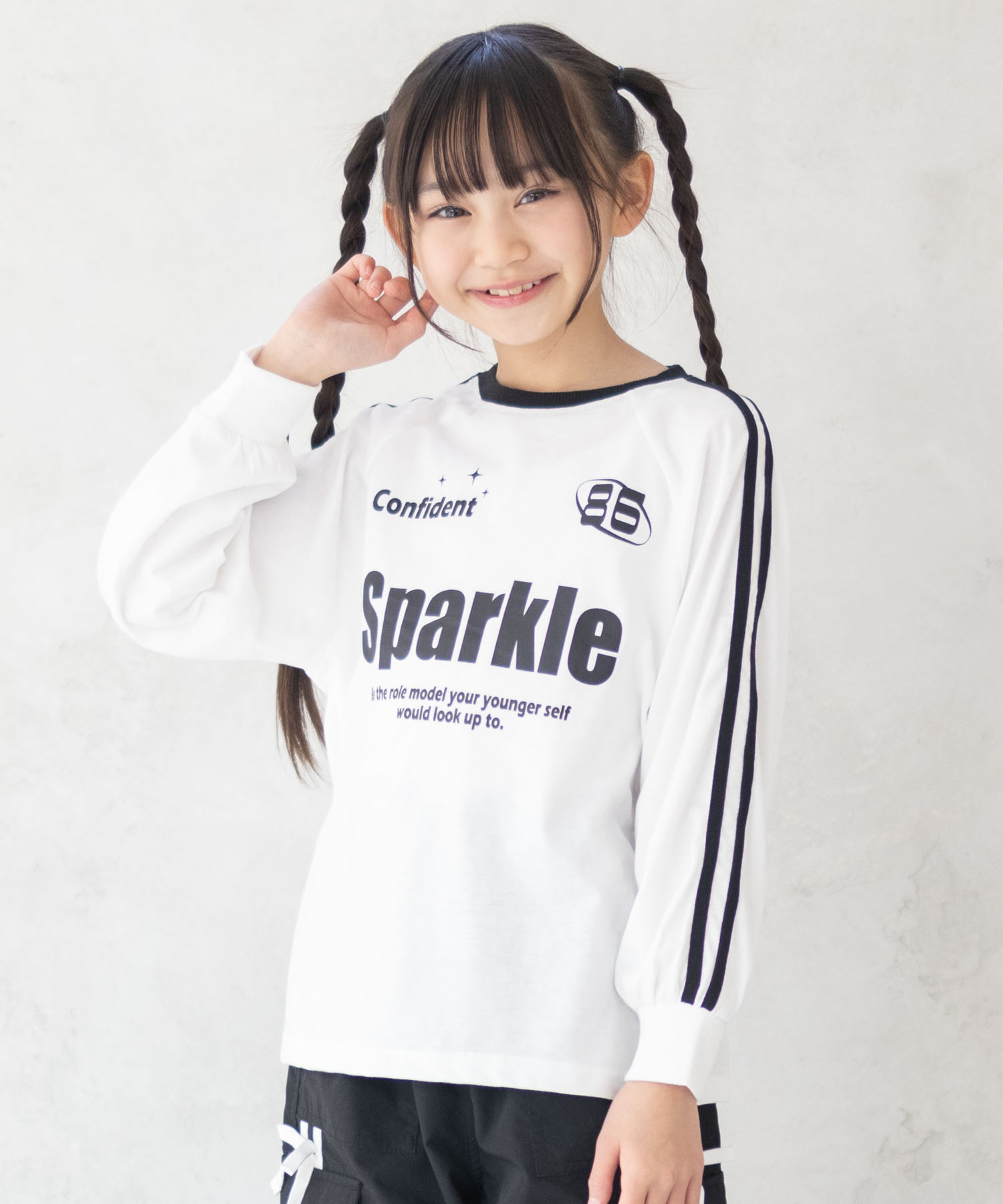 RICH MIX（リッチミックス） Tシャツ 子供服 女の子 キッズ 長袖 綿混
