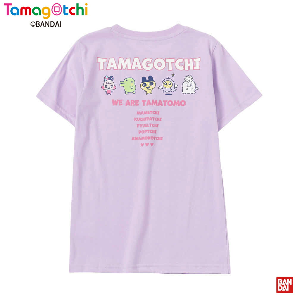 たまごっち 半袖Tシャツ キッズ キャラクター プリント クルーネック