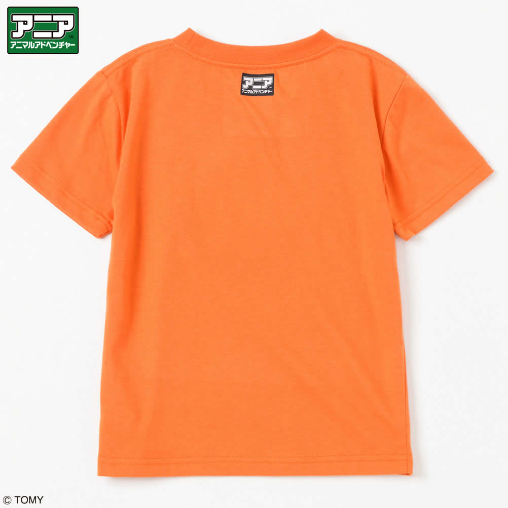 アニア ANIA アニマルアドベンチャー 半袖Tシャツ 綿混 キッズ  