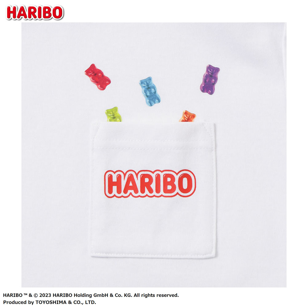 HARIBO ハリボー 半袖Tシャツ キッズ トップス 子供服 男の子