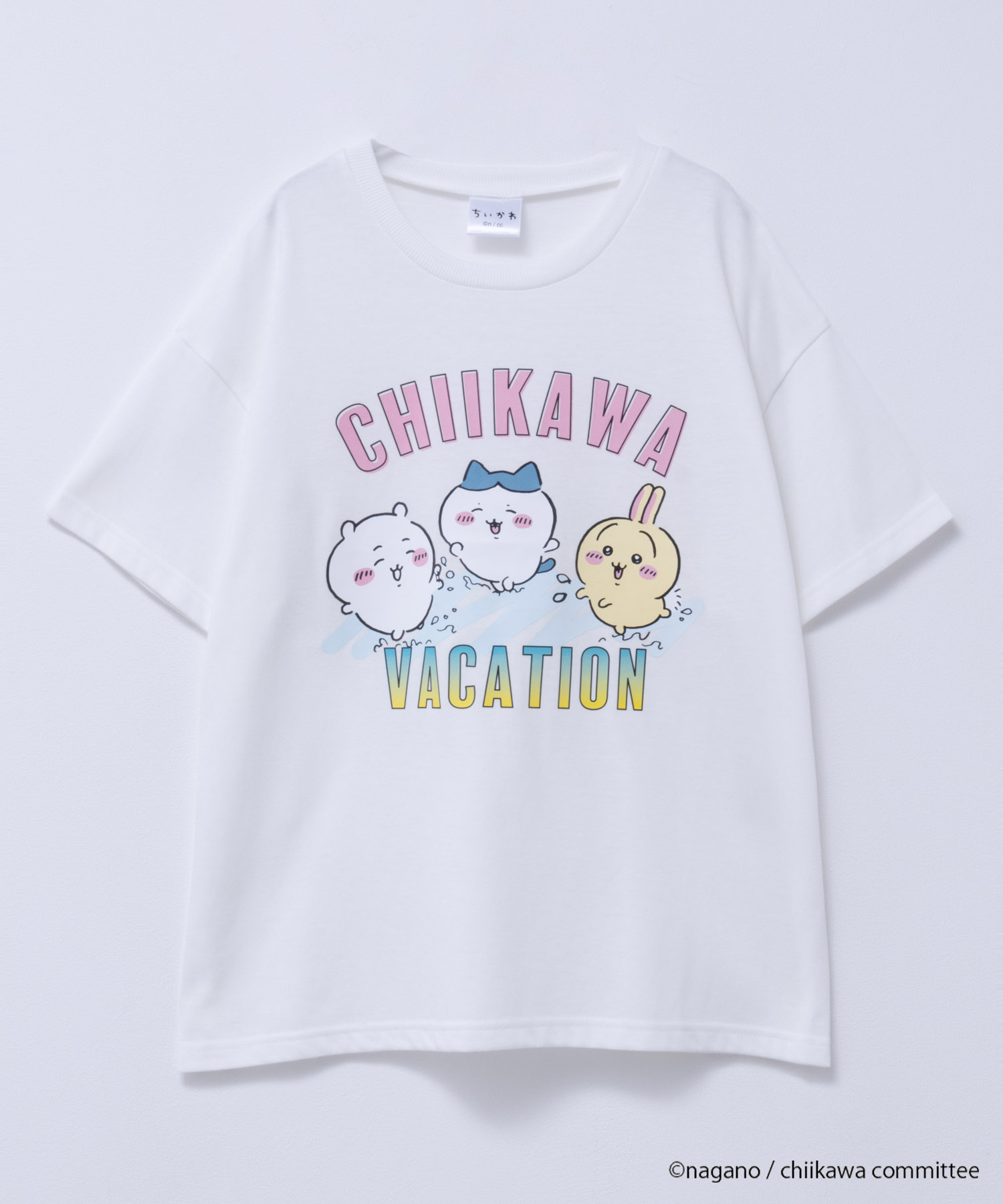 ちいかわ 半袖Tシャツ キッズ 子供服 女の子 ガールズ キャラクター プリント クルーネック カッ...