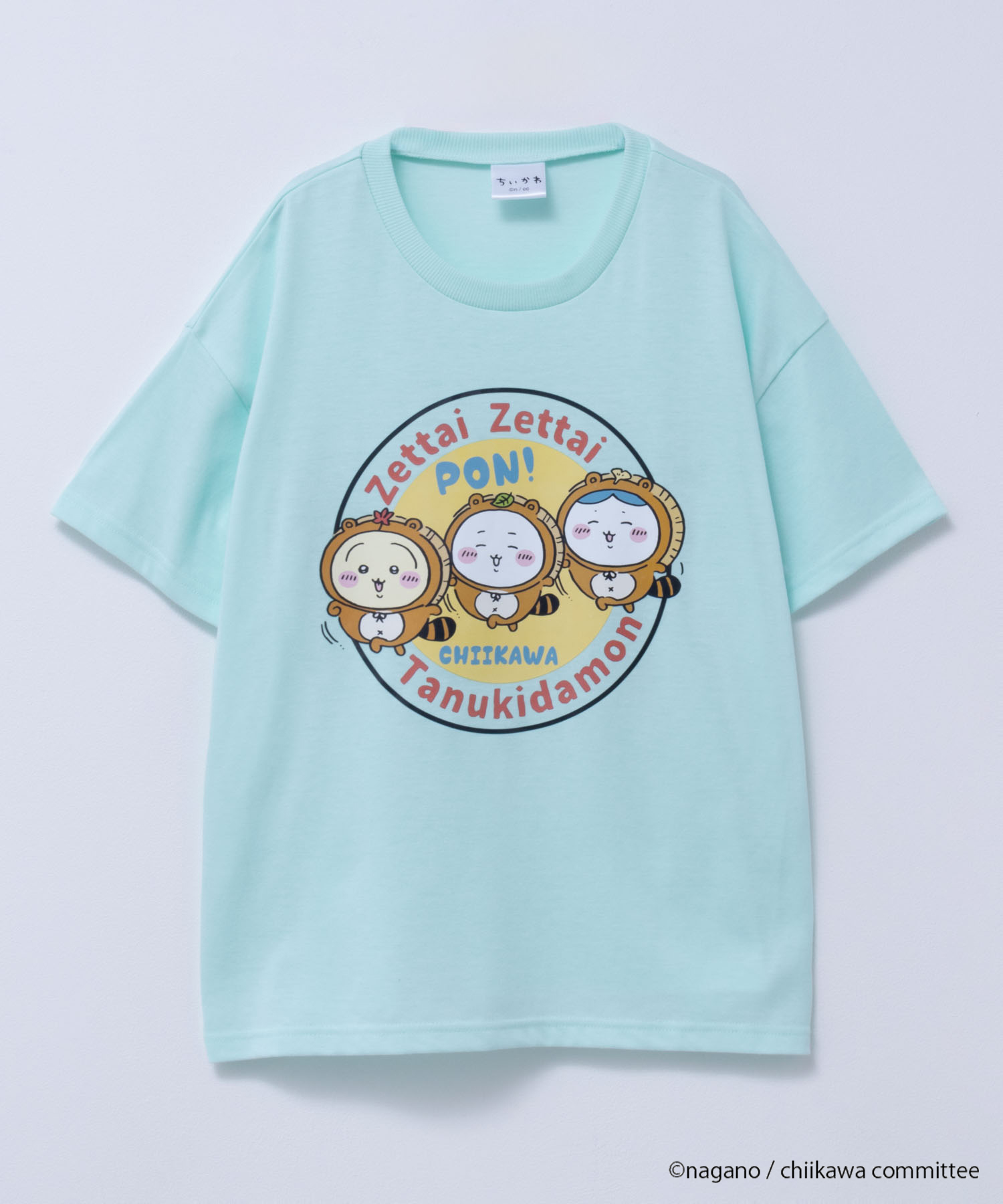 ちいかわ 半袖Tシャツ キッズ 子供服 女の子 ガールズ キャラクター プリント クルーネック カッ...